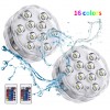 Underwater LED Lights Remote 16 Different Colours Spa Pool Hot Tub Home Decor X 2