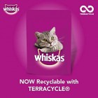 Whiskas Wet food Pouches, Delicious and Tasty Poultry Selection in Jelly, Suitable for Cats Aged 1+, 84 x 100 g
