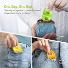 AUVON iMedassist Portable Daily Pill Organiser (Twice-A-Day), Weekly AM/PM Pill Box Case with Moisture-Proof Design for Purse and Pockets to Hold Vitamins, Fish Oil, Supplements and Medication