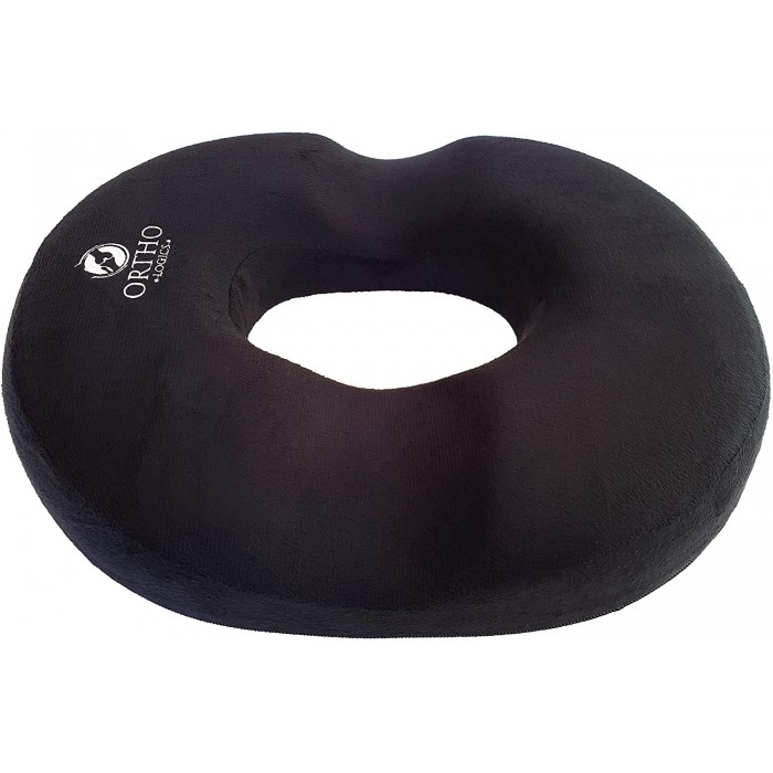 Memory Foam Ring Doughnut Seat Chair Piles Haemorrhoids Pregnancy Cushion Pillow 