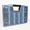 DIY Small Parts Storage Organiser Carry Case Compartment Tool Box for Screws Drill Bits Craft Sewing Large DIY Small Parts Storage Organiser Carry Case Compartment Tool Box for Screws Drill Bits Craft Sewing Large
