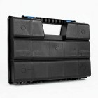 DIY Small Parts Storage Organiser Carry Case Compartment Tool Box for Screws Drill Bits Craft Sewing Large