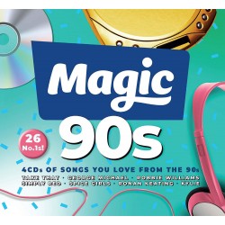 Magic 90's 4 x CD Box Set Songs You Will Love From the 90s