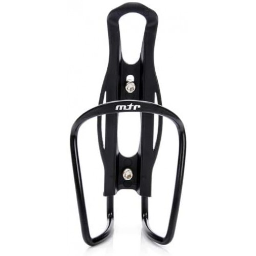 Bike Water Bottle Cage Bicycle Alloy Lightweight Holder Cycling Aluminum Cages Brackets for Sports Mount Fits Any Bicycle with Easy Installation