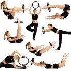 Zacro 5-in-1 Pilates Ring Resistance Loop Exercise Bands, 3pcs Resistance Exercise Bands,Weight Loss Body Toning Magic Circle Toning Thighs, Abs and Legs Zacro 5-in-1 Pilates Ring Resistance Loop Exercise Bands, 3pcs Resistance Exercise Bands,Weight Loss Body Toning Magic Circle Toning Thighs, Abs and Legs