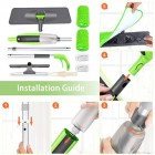 Spray Mop,Aiglam Floor Mop,Microfiber Mop with 2 Free Reusable Microfiber Pads Multi Mop with Refillable Bottle for Hardwood Floor, Wood, Laminate, Tile (Green) Spray Mop,Aiglam Floor Mop,Microfiber Mop with 2 Free Reusable Microfiber Pads Multi Mop with Refillable Bottle for Hardwood Floor, Wood, Laminate, Tile (Green)