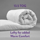 Slumberdown Anti Allergy Duvet, Double, 13.5 Tog Winter Warm Slumberdown Anti Allergy Duvet, Double, 13.5 Tog Winter Warm