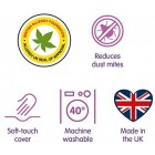 Slumberdown Anti Allergy Duvet, Double, 13.5 Tog Winter Warm Slumberdown Anti Allergy Duvet, Double, 13.5 Tog Winter Warm