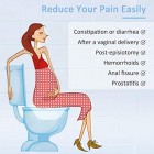 Sitz Bath for Toilet, Portable Sitz Bath Basin for Hemorrhoids Treatment, Postpartum Care, Pregnant Women, Perineal, Episiotomy Soak Relief, and Elderly, Fits Standard Toilets and Commode Chair