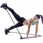 GYFHMY Bodybuilding Yoga Pilates Stick with Foot Loop - Core Strength Fitness Gym Resistance Band Bar Kit - Ideal for Home Total Body Workout, Gym, Weightlifting GYFHMY Bodybuilding Yoga Pilates Stick with Foot Loop - Core Strength Fitness Gym Resistance Band Bar Kit - Ideal for Home Total Body Workout, Gym, Weightlifting