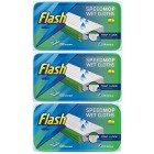 Flash Speedmop Giga Pack with 60 Wet Mopping Cloths Refills, Fast Easy and Hygienic Floor Mop, for Any Type of Floor
