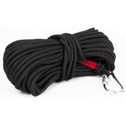 20m BRAIDED ROPE Fishing Magnet Cord with Karabiner 6mm 20m BRAIDED ROPE Fishing Magnet Cord with Karabiner 6mm