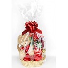 Valentines Day Hamper Gift Basket Chocolate Gift for Her , Girlfriend, Women, Wife Rose Teddy Bear Lindor Truffles Ferrero Rocher Milk Tray Yankee Candle Radox