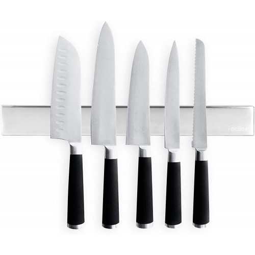 Magnetic Kitchen Knife Holder 16 Inch Knives Hanging Rack Bar Magnetic Kitchen Knife Holder 16 Inch Knives Hanging Rack Bar