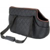 proudpet Quilted Pet Carrier Small Dog Black Handbag Cat Carry Bag