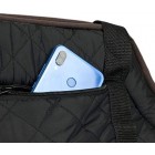 proudpet Quilted Pet Carrier Small Dog Black Handbag Cat Carry Bag