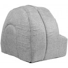 proudpet Cat Igloo Bed Pet Kitten Small Dog Cosy Fleece Cave Hideout Brown or Grey