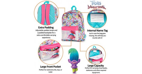 troll book bag
