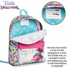 Trolls School Bags for Girls Boys, Girls Backpack with Holographic Design Poppy Troll Trolls School Bags for Girls Boys, Girls Backpack with Holographic Design Poppy Troll