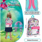 Trolls School Bags for Girls Boys, Girls Backpack with Holographic Design Poppy Troll Trolls School Bags for Girls Boys, Girls Backpack with Holographic Design Poppy Troll