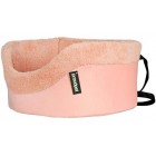 proudpet Pet Car Booster Seat Fluffy Pink Dog Travel Carrier proudpet Pet Car Booster Seat Fluffy Pink Dog Travel Carrier