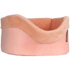 proudpet Pet Car Booster Seat Fluffy Pink Dog Travel Carrier proudpet Pet Car Booster Seat Fluffy Pink Dog Travel Carrier