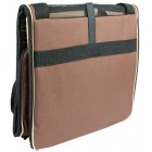 proudpet Brown Pet Carrier Dog Cat Car Travel Bag with Shoulder Strap