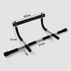 PerGrate Iron Gym Pull Up Sit Up Door Bar Portable Chin-Up for Upper Body Workout Doorway