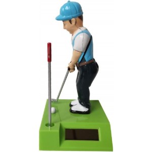 Golfer Solar Pal Dashboard Decoration - Collectable Golf Gift