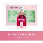 Pink Gin Gift Set - Flavoured Gin Includes 4 x Pink Gin 5cl - Gordons Pink Gin, Whitley Neil Gin Rhubarb & Ginger, Edinburgh Gin Plum & Vanilla Liqueur, Greenalls Wild Berry Gin - Mothers Day Edition