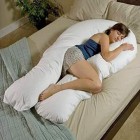 9 FT Long C_U Shaped Full Body Cuddly & Maternity Pregnancy, Back, Leg, Hip, Arthritis Support Pillow