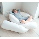 9 FT Long C_U Shaped Full Body Cuddly & Maternity Pregnancy, Back, Leg, Hip, Arthritis Support Pillow