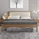 2x Underbed Storage Bags Set of 2 Large Under Bed Duvet Bedding and Clothing Packs