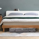 2x Underbed Storage Bags Set of 2 Large Under Bed Duvet Bedding and Clothing Packs