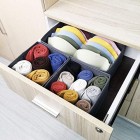 Underwear Drawer Storage Organisers Multipack Bra Pants Clothing Boxes Pack of 6 or 12