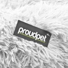 Large Cat Donut Grey Plush Pet Kitten Puppy Dog Nesting Bed