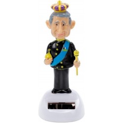 King Charles Solar Pal Collectable Car Dash Window Fun