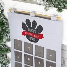 Personalised Christmas Pet Advent Calendar In Silver Grey, Christmas Advent Calendar, Dog Calendar, Cat Calendar, Countdown to Christmas