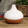 Electric Aroma Diffuser, Santorini Atomiser, Shell Effect, Multi Coloured, USB, Timer