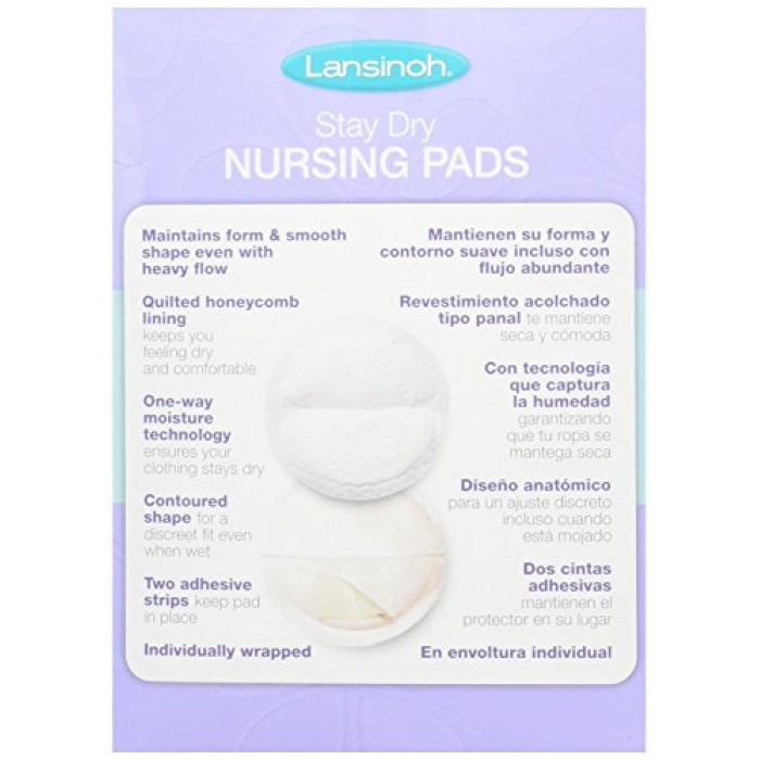 Lansinoh Disposable Nursing Breast Pads 60 Piece Pack