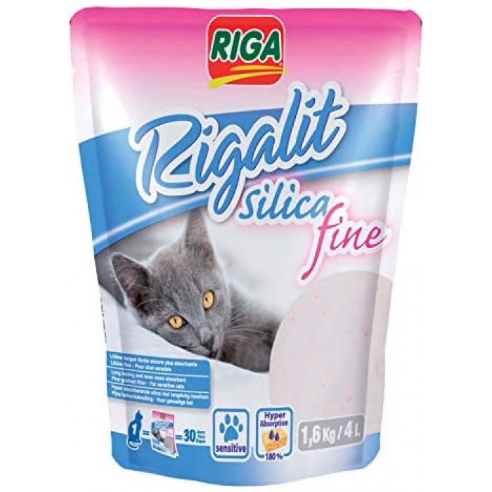 Riga Rigalit Fine Silica Cat Litter 4l
