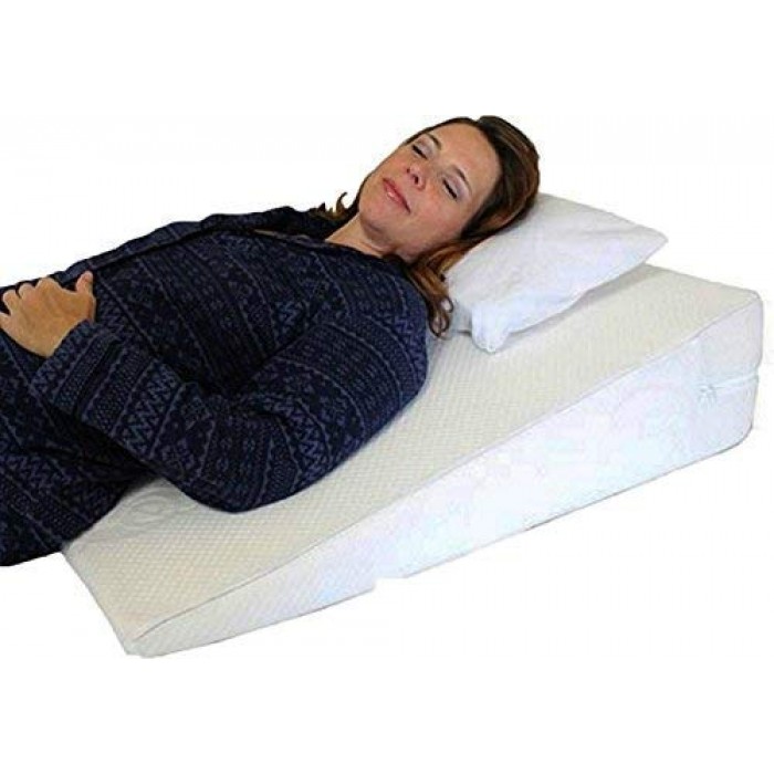 Orthologics Large Bed Wedge Raised Pillow Acid Reflux Gerd Memory Foam