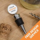 Your Own Design - Bespoke Bottle Stopper - Company Logo Your Own Design - Bespoke Bottle Stopper - Company Logo
