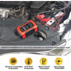 Car Battery Charger, Battery Charger & Maintainer, 6A 12V Fully Automatic Battery Charger with LCD Screen, Used to Charge, Maintain And Repair Batteries for Various Vehicle