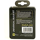 AA Compact Universal Bulb Kit, inc H1, H4 and H7 bulbs - Black
