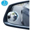 Blind Spot Mirrors For Cars - BeskooHome Waterproof 360°Rotatable Convex Rear View Mirror For Universal Cars -2 Pack