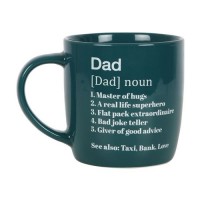 Gift For Dad , Dad Definition Mug, Coffee Cup 400ml