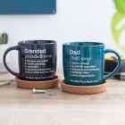 Gift For Dad , Dad Definition Mug, Coffee Cup 400ml