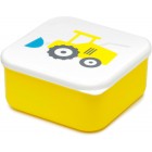 Puckator Little Tractors Set of 3 Lunch Box Snack Pots M/L/XL - Lunchbox with Multi Compartments - Small Food Containers - Lunchbox for Adults and Kids - Girls Boys Lunchbox - Snack Storage