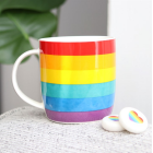 Rainbow Mug LGBT Flag